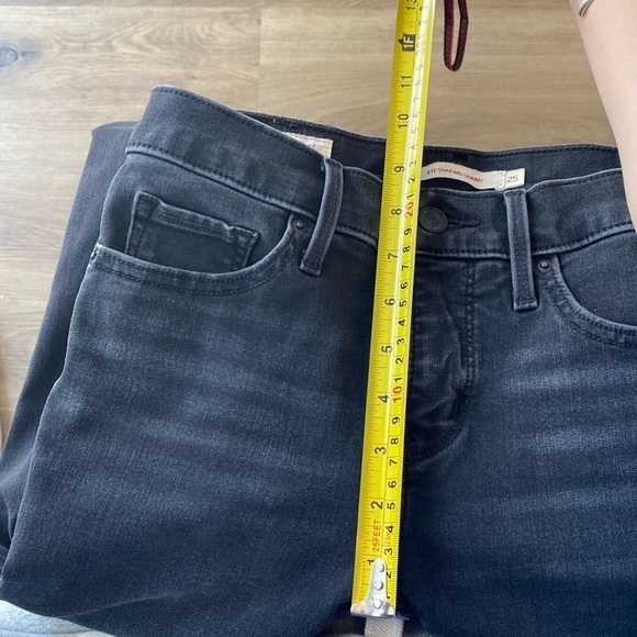 🌸Levi’s Premium 311 SHAPING SKINNY JEANS  size 25 Big E - Picture 14 of 16